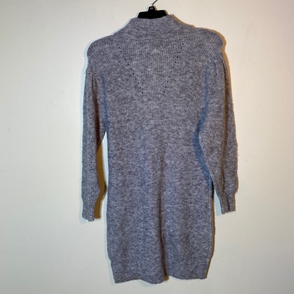 NWT ANTHROPOLOGIE SATURDAY/SUNDAY Vivian Sweater Dress In Grey - Picture 4 of 15